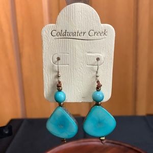 NWT Coldwater Creek Turquoise earrings
